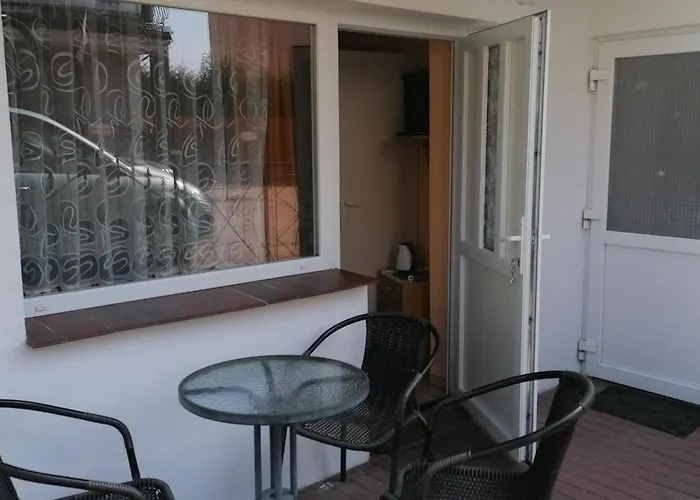 Olenka Quarto em Acomodações Particulares Darlowko